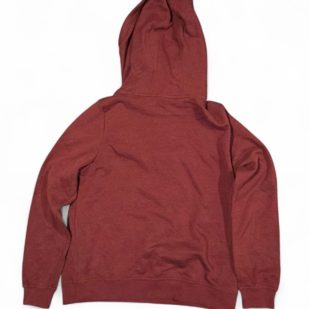 Nike Maroon Hoodie with Iconic Text - Picture 5 of 7